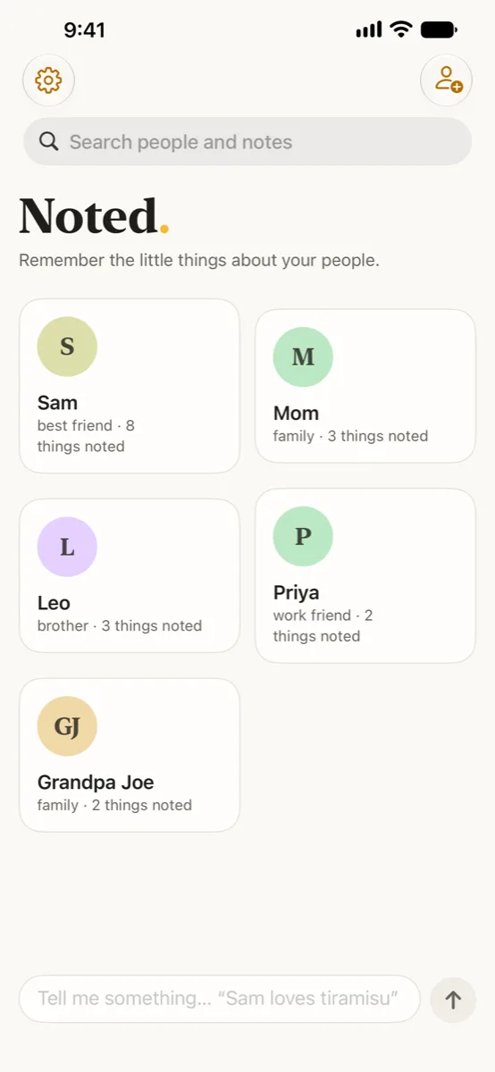 Everyone you care about, in one place